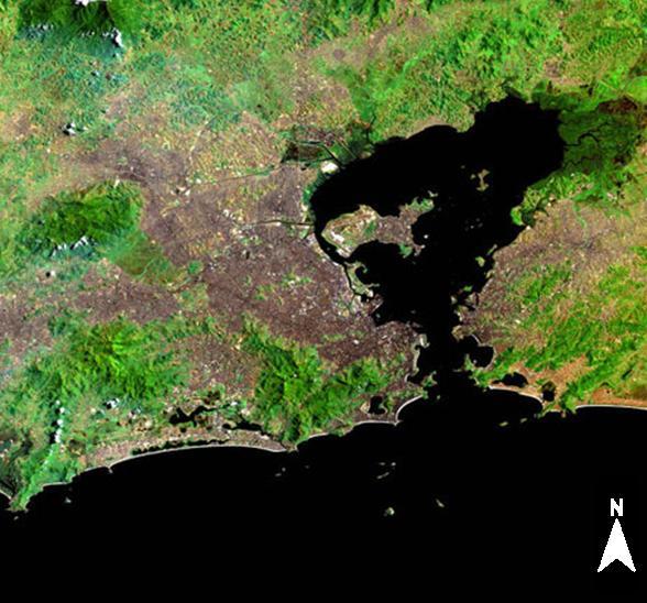 55 A deterioração da Baía de Guanabara (Figura 3.1) foi agravada pela falta de planejamento urbano que marcou o processo de ocupação do território brasileiro.