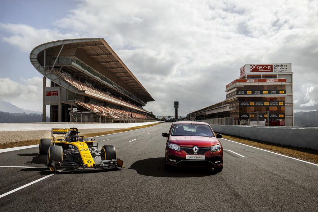 Desenvolvido pela Renault Sport Cars, nossa divisão de carros esportivos detentora