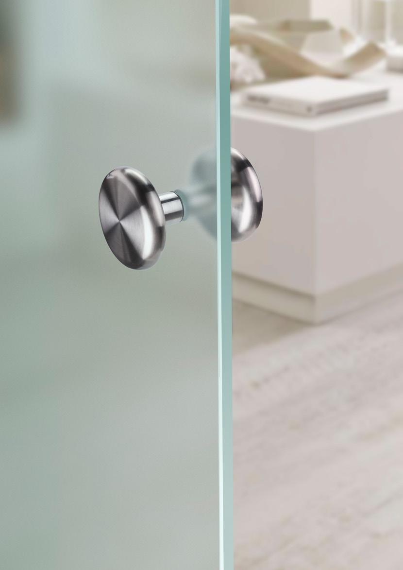 Conchas para vidro / Flush handles