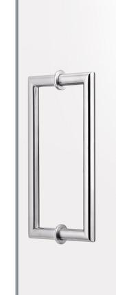 F/772 Asas de porta para vidro / Pull handles for doors / Manillones para puertas de cristal. ASAS DE PORTA PARA VIDRO / PULL HANDLES FOR GLASS DOORS / MANILLONES PARA PUERTAS DE CRISTAL. IN.07.205.