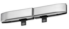 F System F/695 IN.81.004 Suporte de bandeira com giro / Panel side support with pivot / Soporte lateral de panel con pivote. IN.81.005 Suporte de bandeira com batente / Panel side support with stopper / Soporte lateral de panel con tope.