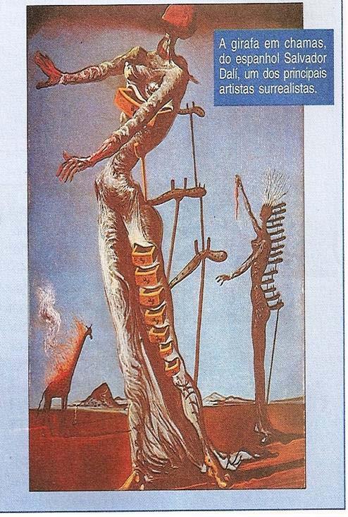 5. Surrealismo: França (1924). André Bretón. Manifesto Surrealista. A razão pode dar-nos a ciência, mas só a não razão pode dar-nos a arte.