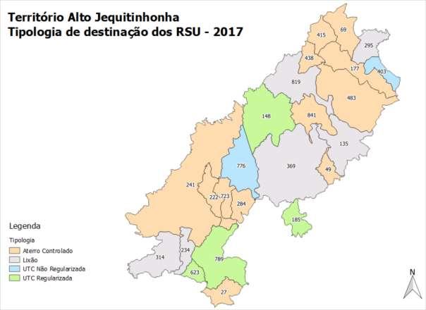 92 4.2.15 Alto Jequitinhonha O Território de Desenvolvimento Alto Jequitinhonha é formado por 24 municípios e possui uma população urbana de 209.999 habitantes, considerando dados do IBGE 2016.