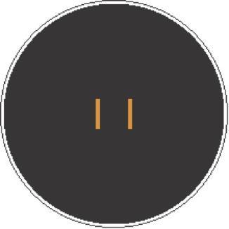 5.2. O Dojô é constituído de um circulo plano na cor preta e circulado por uma linha de borda na cor branca, que também é parte integrante do Dojô.