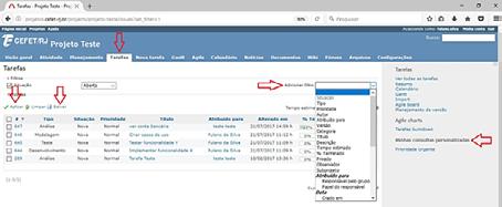 mostra todos os problemas que têm pelo menos uma data de início, indicando-a, e, se disponível, também sua data de vencimento.