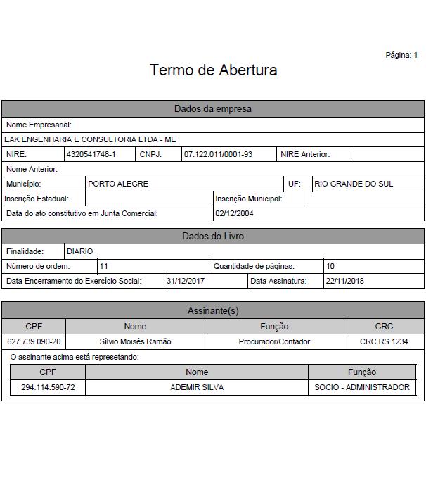 encerramento do livro e adicionar o