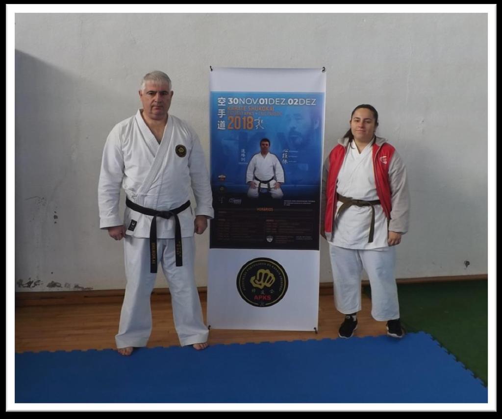 Realizou-se no Pavilhão do Clube Nacional de Ginástica na Parede, o Estágio Nacional da Associação Portuguesa de Karate
