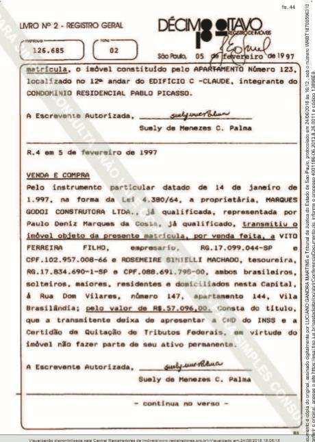 fls. 95 9/42 Este documento é cópia do original, assinado digitalmente por e Tribunal de