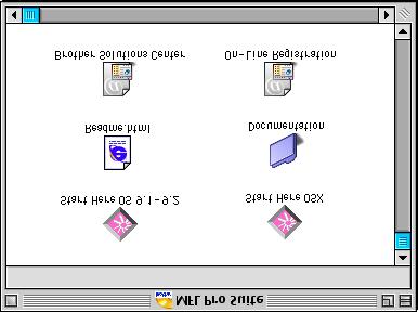 Para utilizadores do cabo de interface de rede Para os utilizadores de Mac OS 9.1 a 9.2 Verifique se completou as instruções da Fase 1 Configurar o aparelho nas páginas 4-9.
