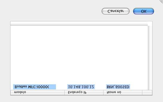 0 Clique em Busca. D Abra o ícone Utilitário Config. Impressora. A Seleccione o nome do seu modelo, e clique sobre OK.