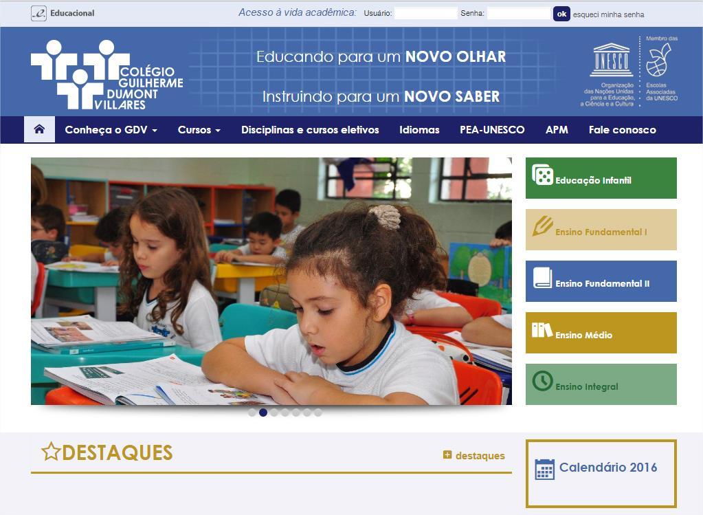 TUTORIAL DE ACESSO ÀS PRINCIPAIS INFORMAÇÕES DO SITE GDV Acesse o site através do endereço www.gdv.com.