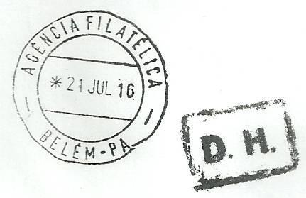 Entretanto, posteriormente, principalmente a partir da década de 1970, pode-se afirmar que a utilização da marca postal DH teve grande incremento.