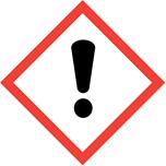 perigo (CLP) Palavra de advertência (CLP) Frases de perigo (CLP) Frases de precaução GHS05 Atenção GHS07 H290 - Pode ser corrosivo para os metais H315 - Provoca irritação à pele H319 - Provoca
