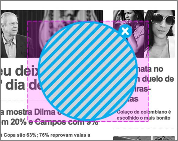 com (Não comercializado) Desde 04/08/2016 este formato não é mais comercializado na Home da Globo.com. Homes Internas Top: 380px Left: 90px (a partir do centro da página,