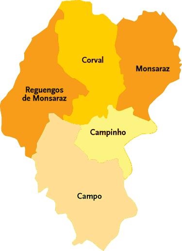 1. Geografia Demografia Concelho Reguengos de Monsaraz Área (km2) População Densidade pop.