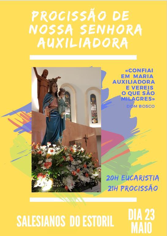 Apresentamos-te o programa da Festa de Nossa Senhora Auxiliadora que acontecerá na