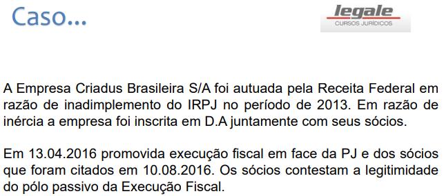 1º Quando não couber a aplicação das regras fixadas em qualquer dos incisos deste artigo, considerar-se-á como domicílio tributário do contribuinte ou responsável o lugar da situação dos bens ou da