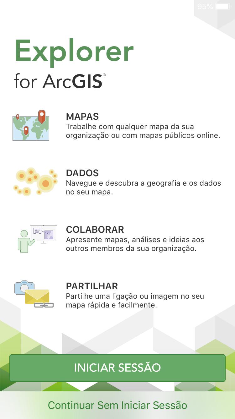 Arcgis Explorer O Arcgis explorer é uma ferramenta de