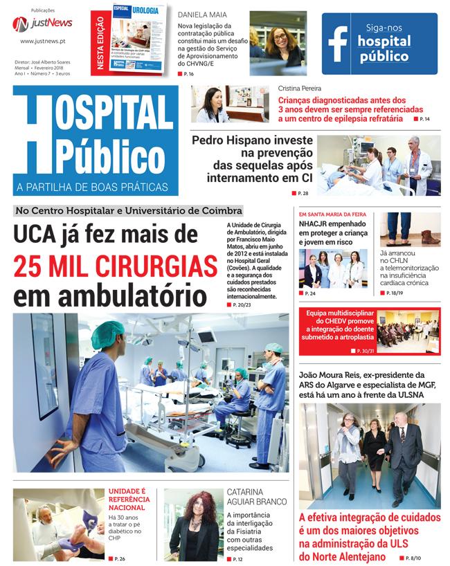 A reportagem completa, onde são entrevistados vários profissionais, sobre a Unidade de Cirurgia de Ambulatório do CHUC pode ser lida no Hospital Público de fevereiro.