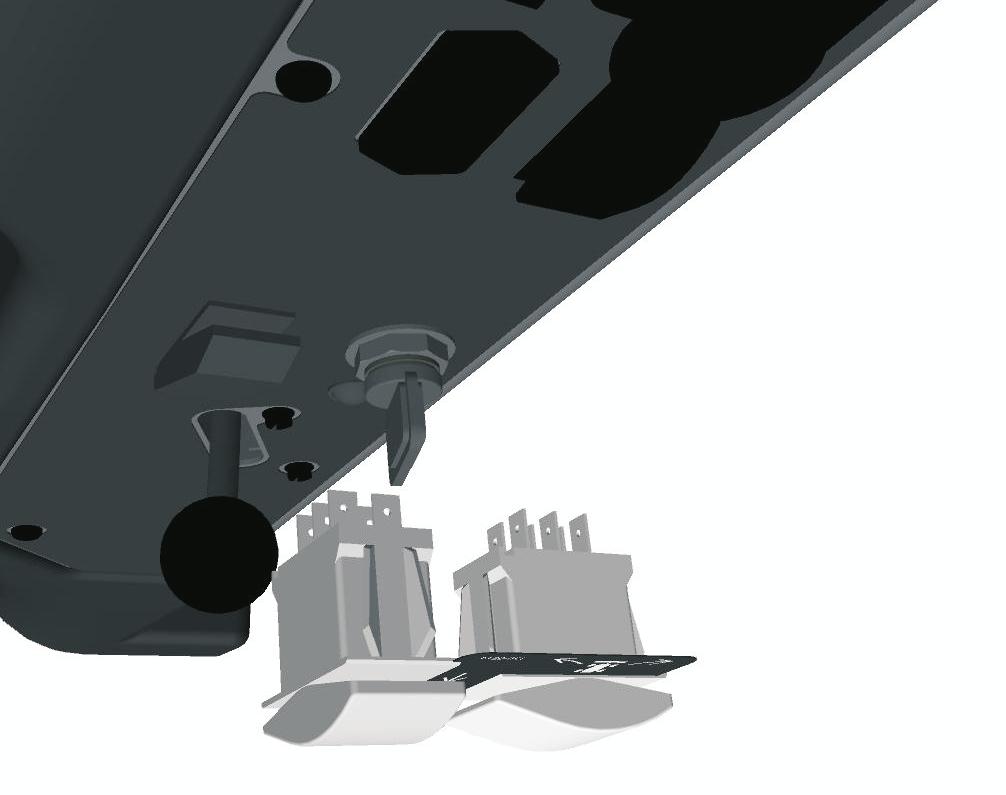 Funcionamento Nota: Determine os lados direito e esquerdo da máquina a partir da posição normal de utilização.