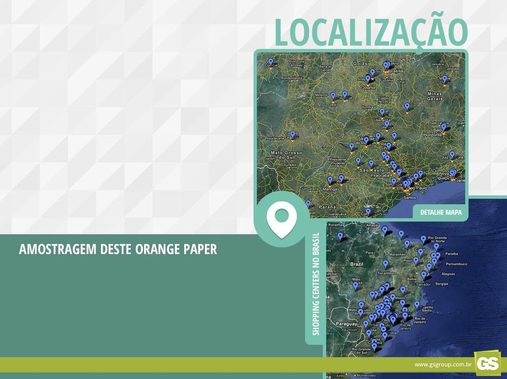 O Orange Paper é uma pesquisa realizada pela Célula de Inteligência de Mercado da GS durante as principais campanhas promocionais realizadas por shopping centers no Brasil desde o ano de 2013.