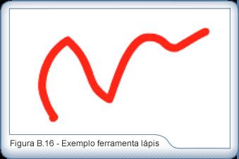 Pintando com a ferramenta Pincel A ferramenta Pincel permite pintar um elemento.