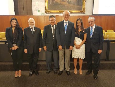 O Rotary Club de São Paulo foi muito bem representado pelos Companheiros Dulce Cristina Coelho de Menezes; Luiz