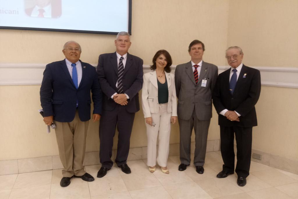 2019 ao Rotary Club de São Paulo a Companheira Ana Maria