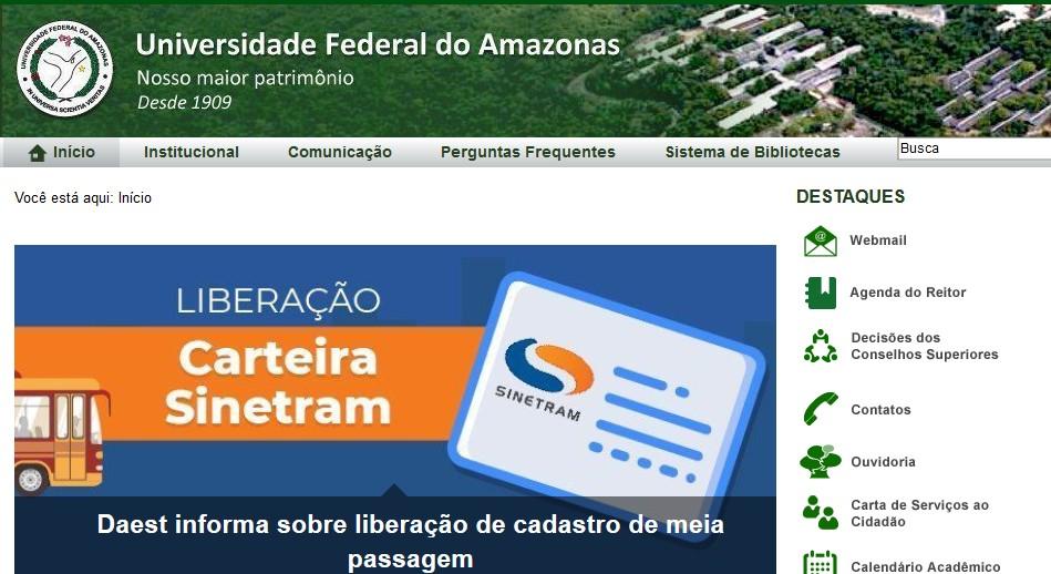 ACESSO PELO SITE DA