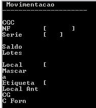 No coletor informar: Nº. do CNPJ do Cliente, Nº. da danfe e série; Scaneia a etiqueta do local de endereçamento e Scaneia a etiqueta da caixa.