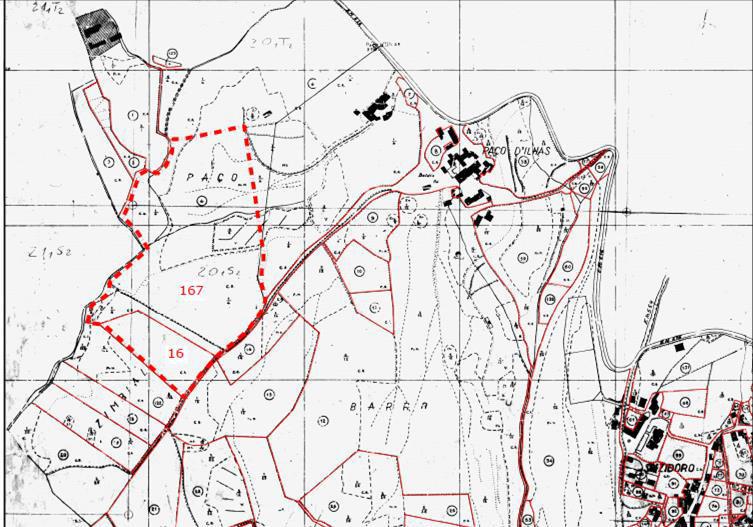 Unidade de Execução, conforme cartografia do cadastro geométrico da propriedade