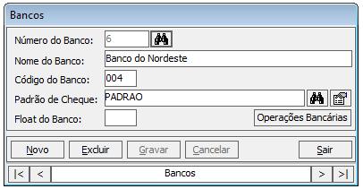 3. Cobrança CNAB para o Banco do Nordeste A partir desta nova versão, o sistema foi adequado para trabalhar com a cobrança CNAB para o Banco do Nordeste (BNB).