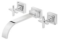 MEZCLADOR PARA LAVATORIO DE PARED WALL MOUNT SET