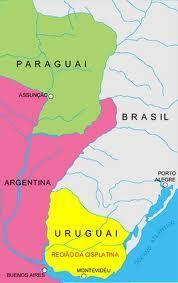 Guerra Cisplatina - 1825/1828 Disputas entre Brasil e Argentina pelo controle da Cisplatina (Banda
