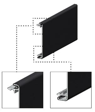 FRS 100mm Bandô Revestido com Tecido 1 BANDO ALUM. P/ FRS 100 008.301.005.00.00 White 6 m 0,782 Kg/m 2 SUPORTE CENTRAL INSTAL. CRUDE P/ BANDO FRS 100 027.027.000.00.00 Crude 25 unid Usar com: BANDO ALUM.