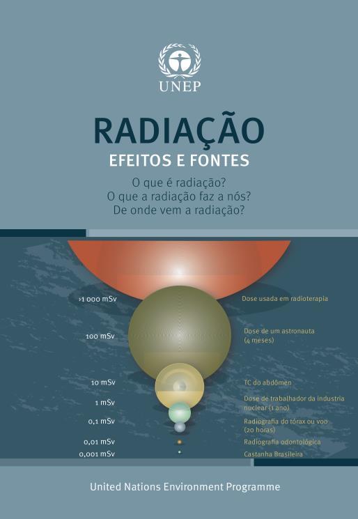 Livreto UNEP para informação ao público em língua portuguesa - agosto/2017 http://www.unscear.org/unscear/en/publications/booklet.