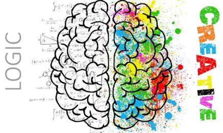 O nosso cérebro é divido em 2 partes ou melhor em dois hemisférios, lógico e criativo, como você pode observar na figura abaixo: Self 2 ( hemisfério direito) e Self 1 - (hemisfério esquerdo) eles