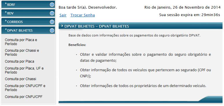 2. Informações detalhadas do serviço 2.1 