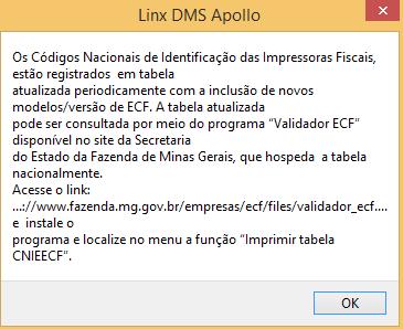 No Menu do Frente de Caixa > Movimento por ECF - Anexo VI, observe que os 6 primeiros dígitos do