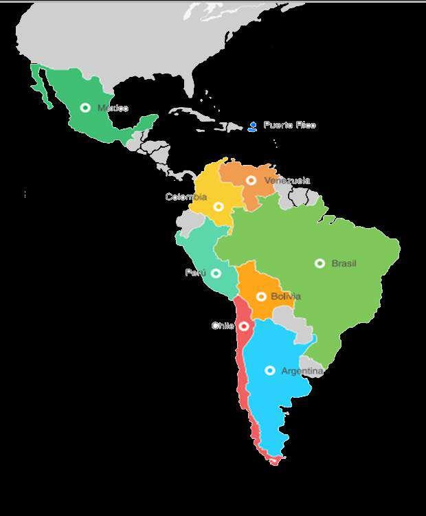 Distribuição do Painel ecglobal Argentina 79.820 Bolívia 9.830 Brasil 506.717 Chile 80.