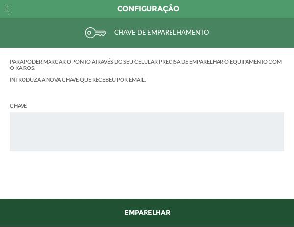 - exibe o status da conexão do APP com a Internet (Online / Off-line). - exibe o número de marcações pendentes para serem enviadas ao sistema. - exibe o nome da empresa que o usuário está vinculado.