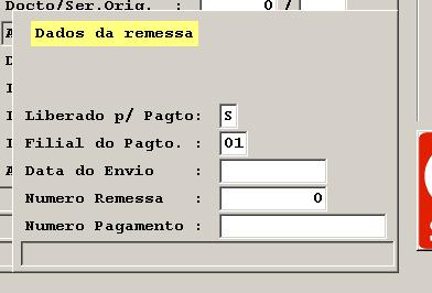 Modelo do Relatório: DIA SYSTEM Manutenção de Títulos a Pagar DATA: 19/04/2007 09:30:58 PAGINA: 1 SISDIA-PAGA0100-vAL.FA.