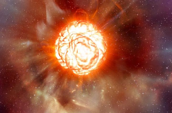O Universo e o seu Futuro Daqui a 1 milhão de anos, Betelgeuse, a estrela Alpha