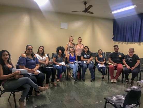 I Formação para Professores Eventuais No dia 28 de março foi realizada a I Formação para Professores Eventuais na E.E. Prof. José Luiz de Siqueira, no município de Barrinha.