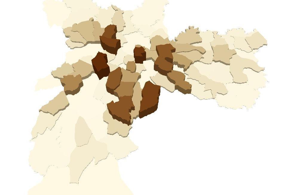 Estoque de Outorga Onerosa não Residencial Agosto 2013 O relatório sobre o Estoque de Outorga Onerosa é realizado com o objetivo de analisar as informações sobre o estoque de potencial construtivo na