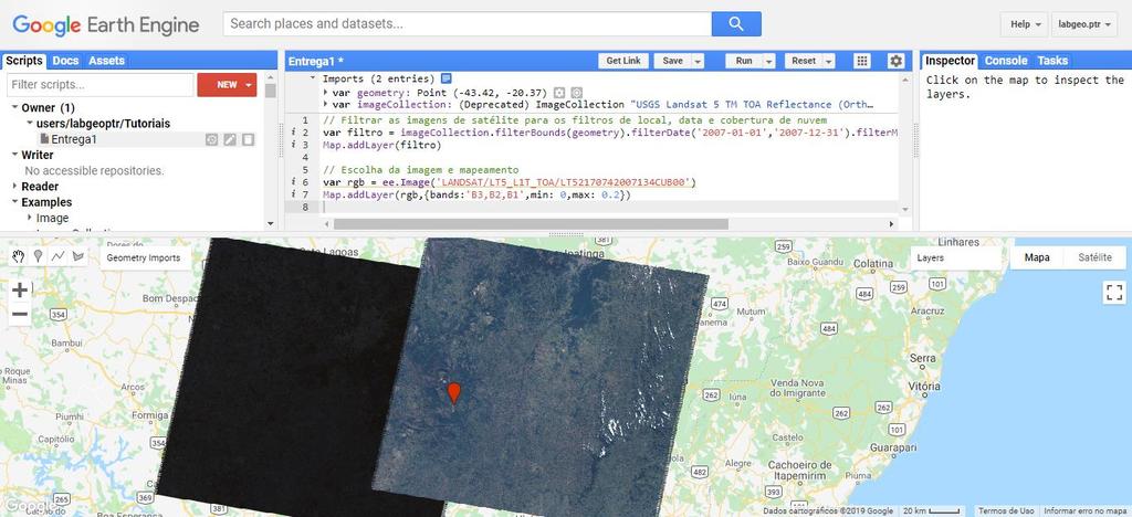 No caso de análises para períodos mais recentes, podem ser utilizadas as imagens dos satélites Landsat 7 e Landsat 8.