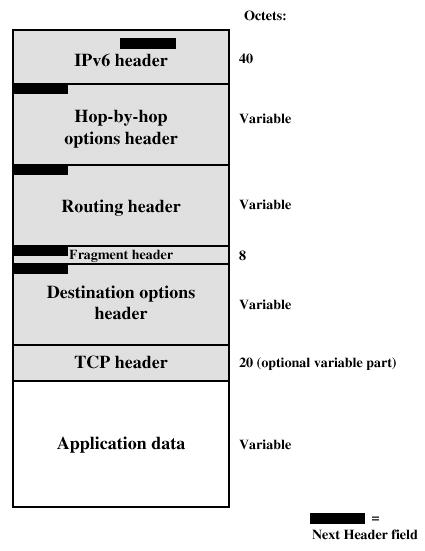 TCP (6), ESP (50)» Comprimento cabeçalho Palavras 32 bits (-2)»