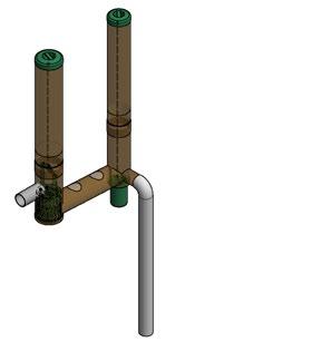 Nossas Soluções EQUIPAMENTOS PTH Pré-Tratamento Horizontal A PTH é ideal para o pré-tratamento de sistemas de restaurantes, pousadas, condomínios, etc, com vazões de até 40 m³/h.