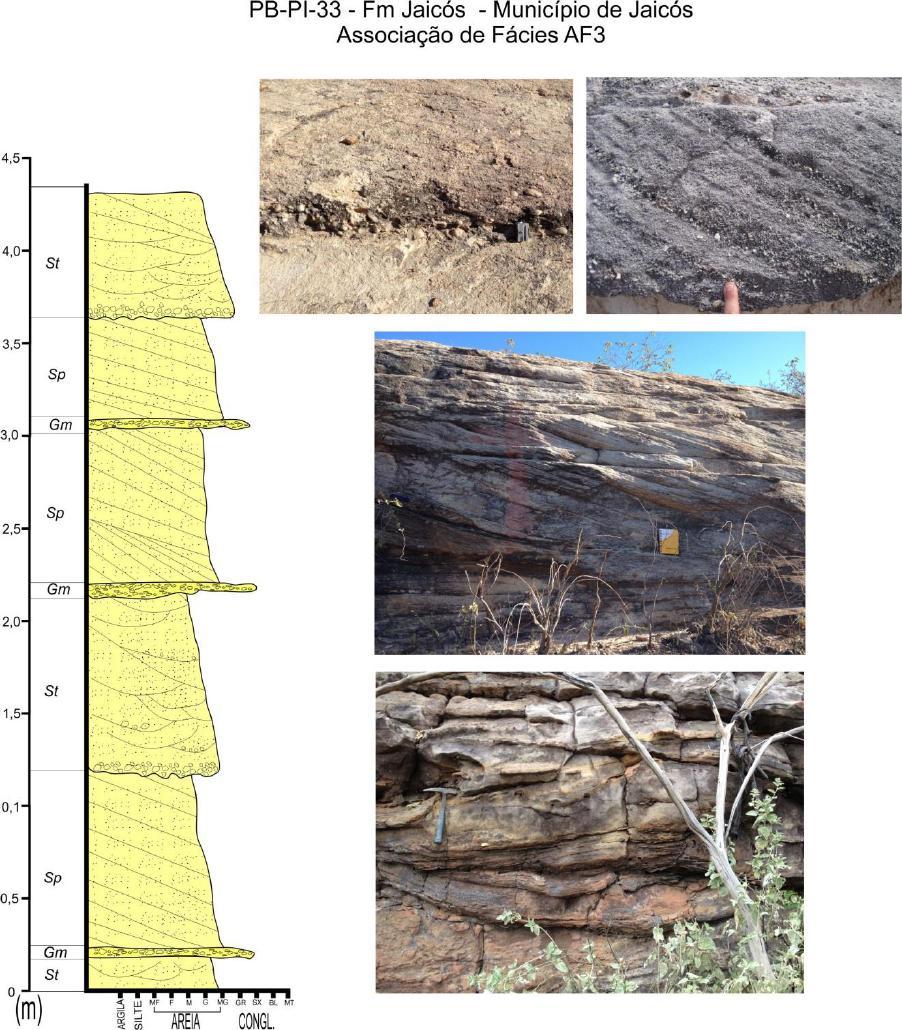 51 A A B C A C D D B Figura 4.19.: Associação de fácies AF3, seção colunar do ponto PB-PI-32 localizado nos arredores da cidade de Domingos Mourão, PI (localização na figura 3.1A).
