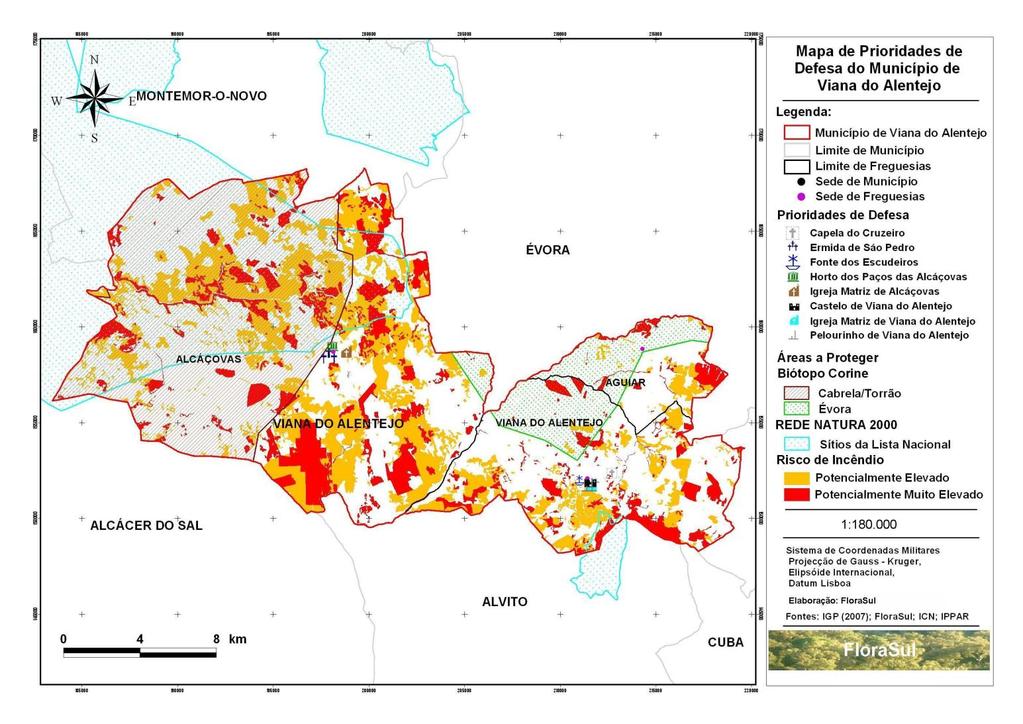 Mapa 6: Mapa de Prioridades de Defesa